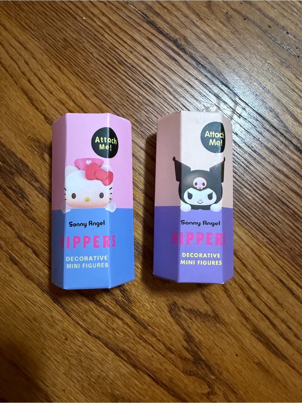 Sonny Angel Hipper Plastic Decorative Mini Figures Hello Kitty and Kuromi